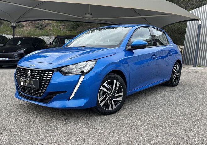 Peugeot 208 1.2 PURETECH 100CH S&S ALLURE EAT8 Bleu de 2019