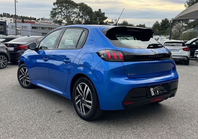 Peugeot 208 1.2 PURETECH 100CH S&S ALLURE EAT8 Bleu de 2019