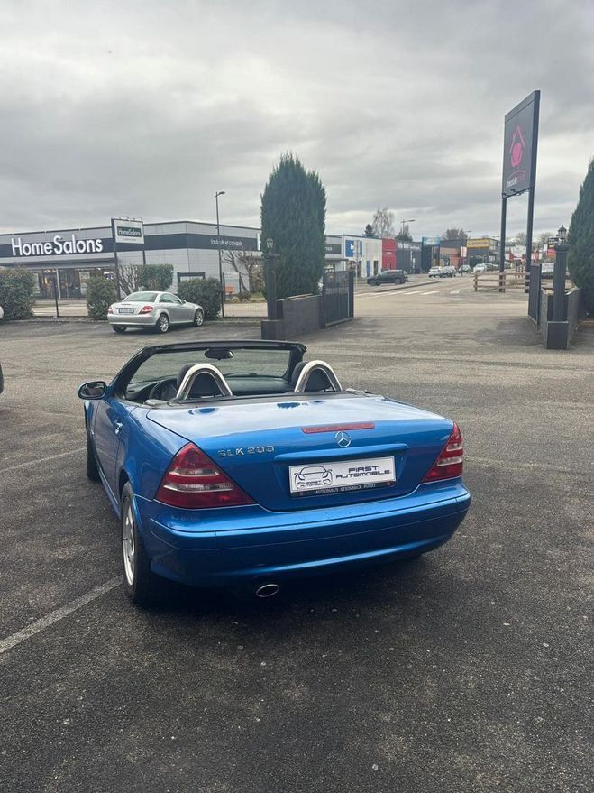 Mercedes Classe SLK CLASSE 200 KOMPRESSOR 2,0 LITRES 163 CV  Bleu Lazulite de 2002