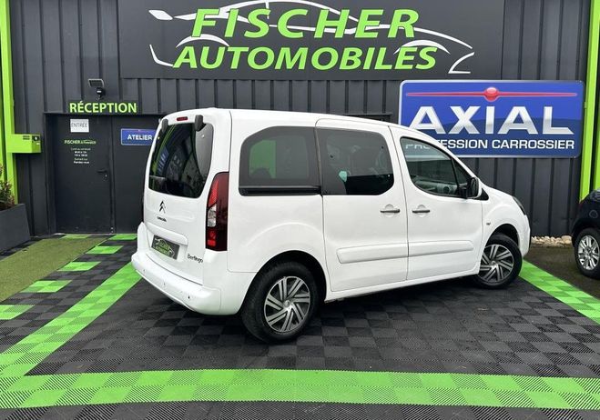 Citroen Berlingo 1.6L HDI 100 CH 1ERE MAIN BOITE AUTO Blanc de 2017