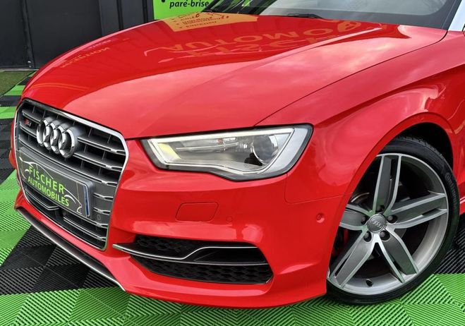 Audi S3 CABRIOLET 2.0 TFSI 300 CH S-TRONIC Rouge de 2016