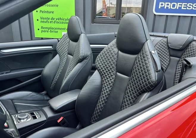 Audi S3 CABRIOLET 2.0 TFSI 300 CH S-TRONIC Rouge de 2016