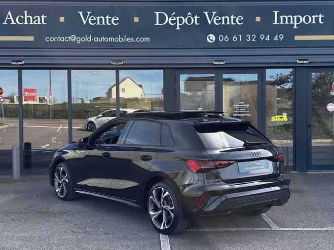 Audi A3 Sportback 35 TDI 150ch S line S tronic 7 Noir de 2024