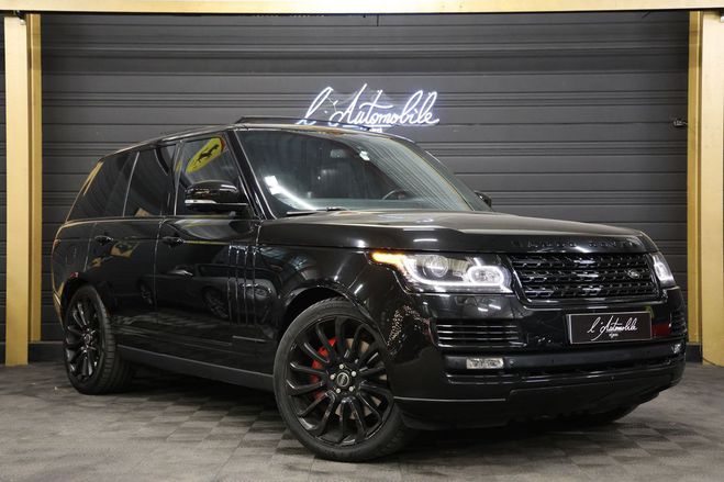 Cliquer pour voir la photo suivante Land rover Range Rover Vogue Toit ouvrant Camera 360 Cuir chauf Noir de 2013