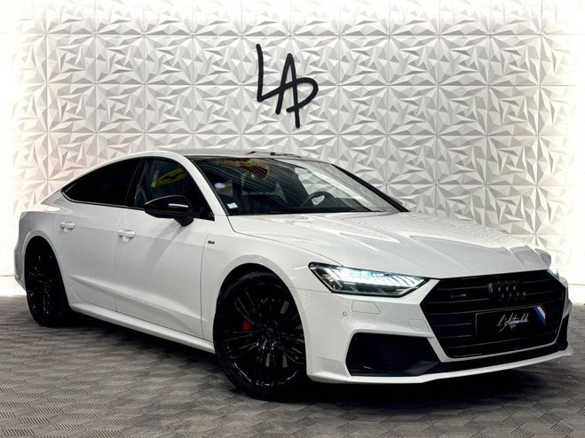 Cliquer pour voir la photo suivante Audi A7 Sportback II 55 TFSIe 367ch Compétition BLANC de 2020