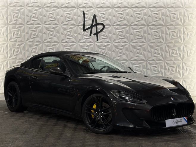 Cliquer pour voir la photo suivante Maserati Gran Turismo GranCabrio MC Stradale 460Ch - BVA GRIS de 2013