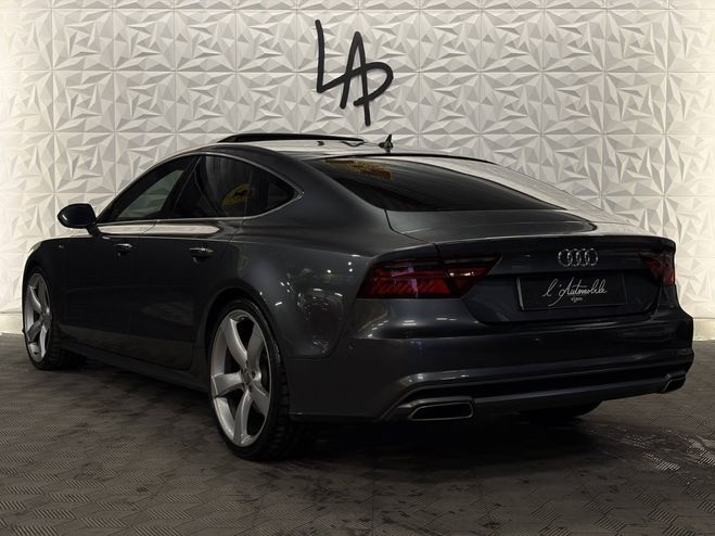 Audi A7 Sportback 3.0 V6 BiTDI 320ch S line quat GRIS FONCE de 2014