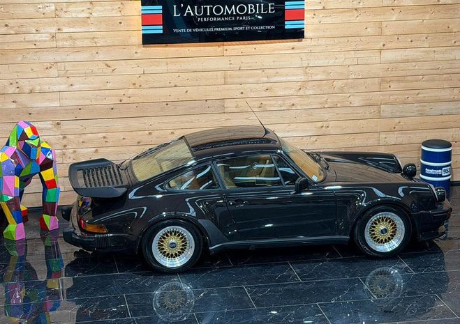 Porsche 911 (930) turbo 3.3 300cv jantes bbs mokka b Marron de 1978