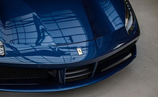 Ferrari 488 GTB Bleu de 2018