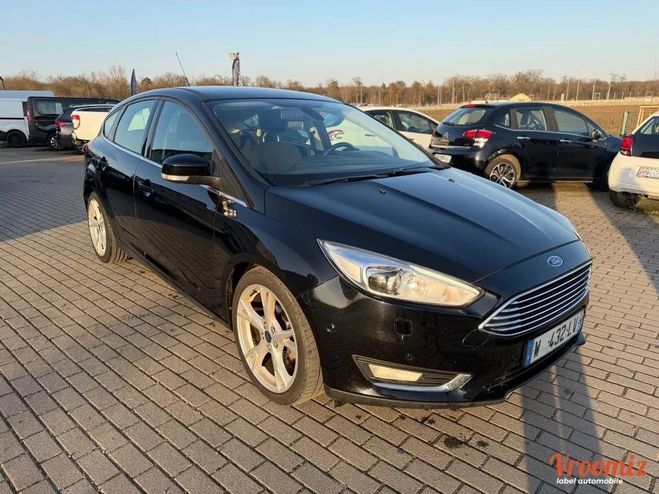 Ford Focus 1.0 ecoboost 125 titanium start-stop Noir de 2015