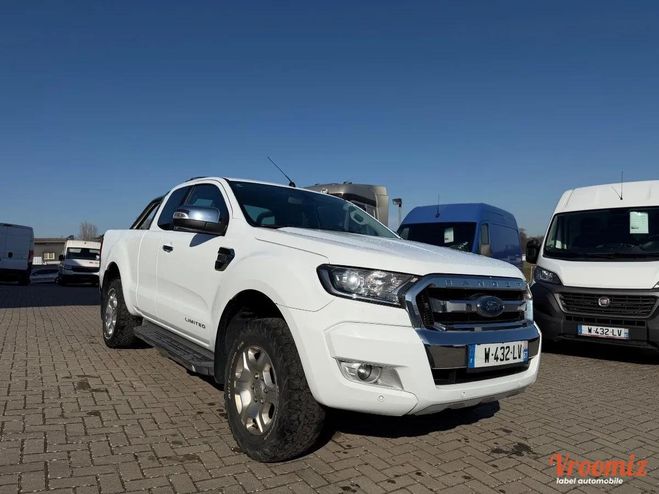 Ford Ranger supercab 3.2 tdci 200 limited 4x4 Blanc de 2017
