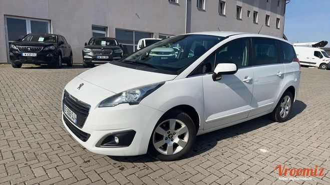 Peugeot 5008 generation-i 2.0 bluehdi 150 allure Blanc de 2016