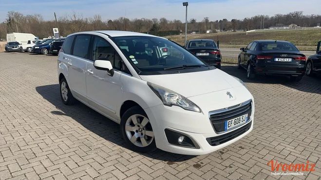Peugeot 5008 generation-i 2.0 bluehdi 150 allure Blanc de 2016