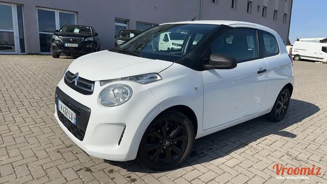 Citroen C1 2eme ii 1.0 vti 72 s 4cv live 3p ecran t Blanc de 2020