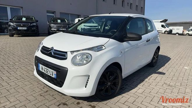 Citroen C1 2eme ii 1.0 vti 72 s 4cv live 3p ecran t Blanc de 2020