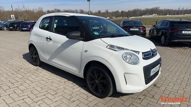 Citroen C1 2eme ii 1.0 vti 72 s 4cv live 3p ecran t Blanc de 2020
