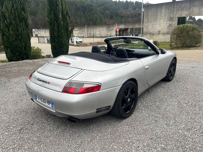 Porsche 911 996 3.4L Cabriolet Carrera 4 BV6 gris de 2001