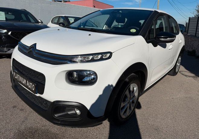 Citroen C3 III 1.5 BlueHdi 100 S&S Feel Business bv Blanc de 2018