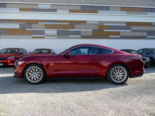 Ford Mustang FASTBACK 5.0 V8 421 Ch BVA Rouge de 2016