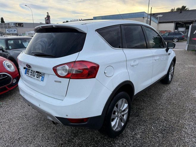 Ford Kuga 2.0 TDCi 140ch FAP Trend 4x2 Blanc de 2010