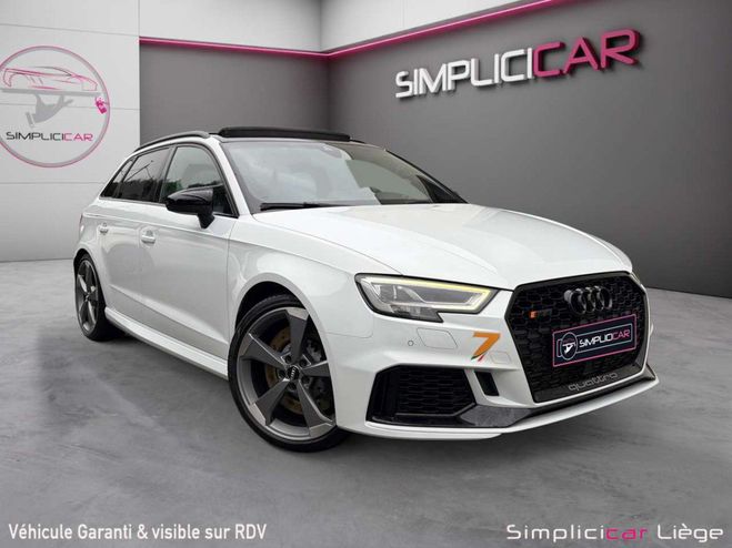 Audi RS3 Sportback 2.5TFSI Quattro S tronic Blanc de 