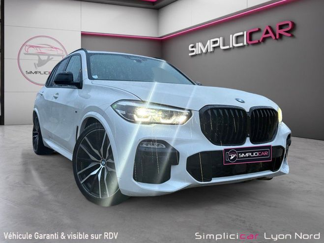 BMW X5 G05 XDRIVE30d 265 CH BVA8 M SPORT/TOIT O Blanc de 2020