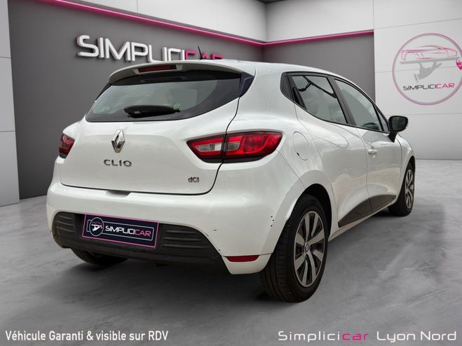 Renault Clio IV dCi 75 Energy Zen Blanc de 2016