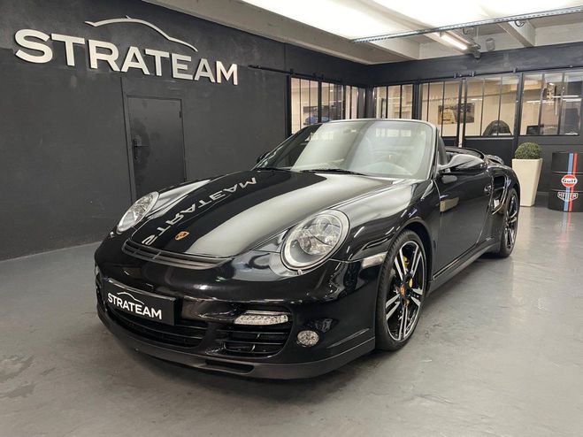 Cliquer pour voir la photo suivante Porsche 911 Turbo Cabriolet PDK Noir de 2009