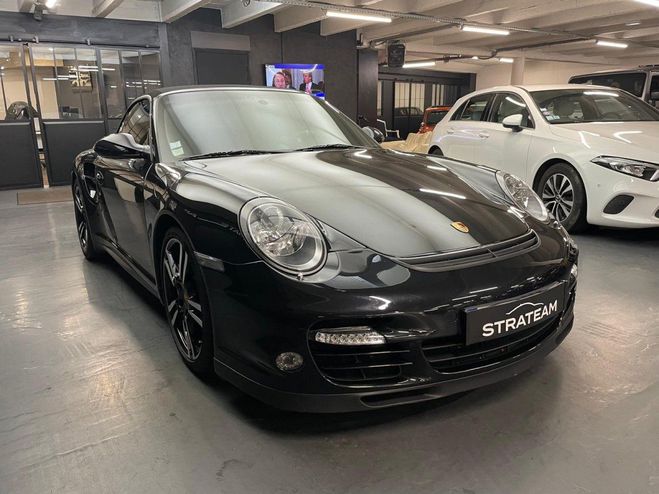 Porsche 911 Turbo Cabriolet PDK Noir de 2009
