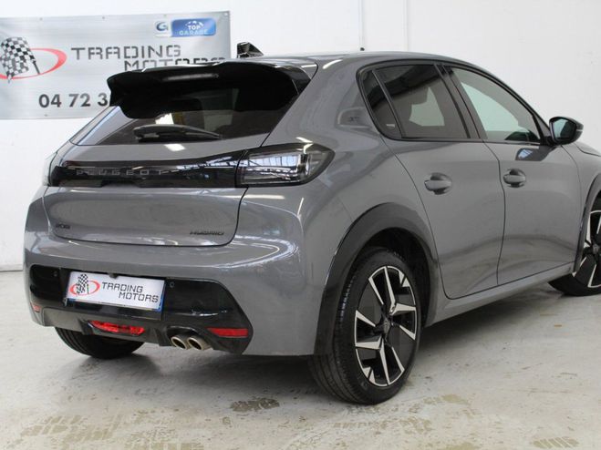 Peugeot 208 Hybrid 136 GT Gris de 2024