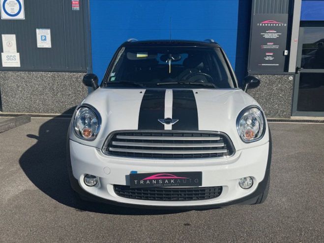 Mini Countryman R60 122 ch Cooper Pack Chili Toit ouvran Blanc de 2012