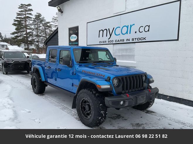 Cliquer pour voir la photo suivante Jeep Gladiator rubicon 4x4 tout compris hors homologati Bleu de 2021