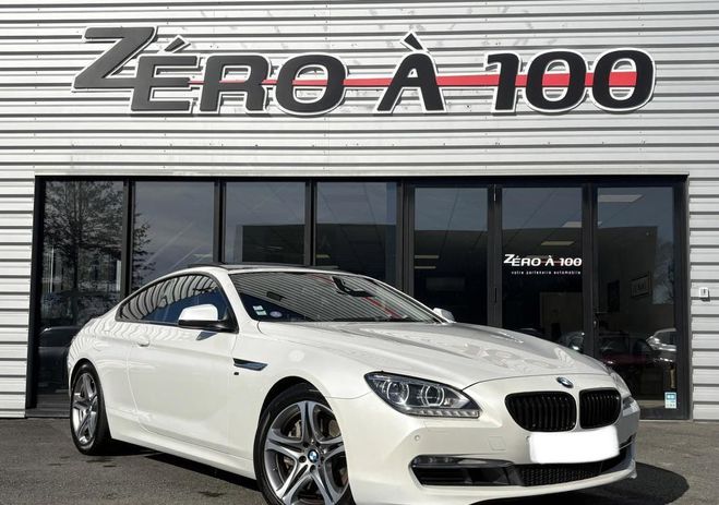 Cliquer pour voir la photo suivante BMW Serie 6 650i LCI XDRIVE 450ch ( Suivi Intégrale, Blanc de 2015