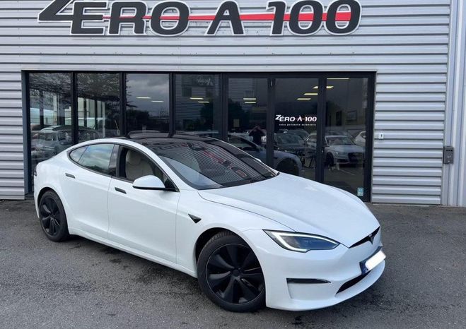 Cliquer pour voir la photo suivante Tesla Model S DUAL MOTOR LONG RANGE 670ch Blanc de 2023