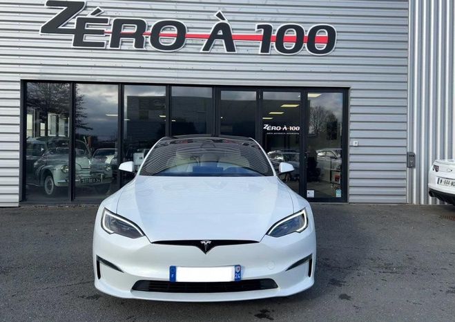 Tesla Model S DUAL MOTOR LONG RANGE 670ch Blanc de 2023