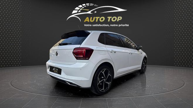 Volkswagen Polo 1.0 TSI 115CH R-LINE DSG7 BLANC de 2018