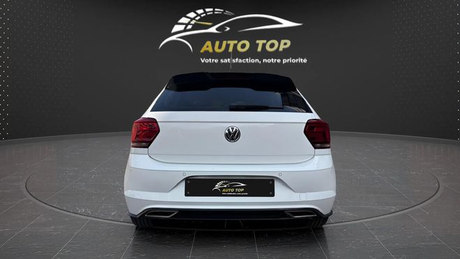 Volkswagen Polo 1.0 TSI 115CH R-LINE DSG7 BLANC de 2018