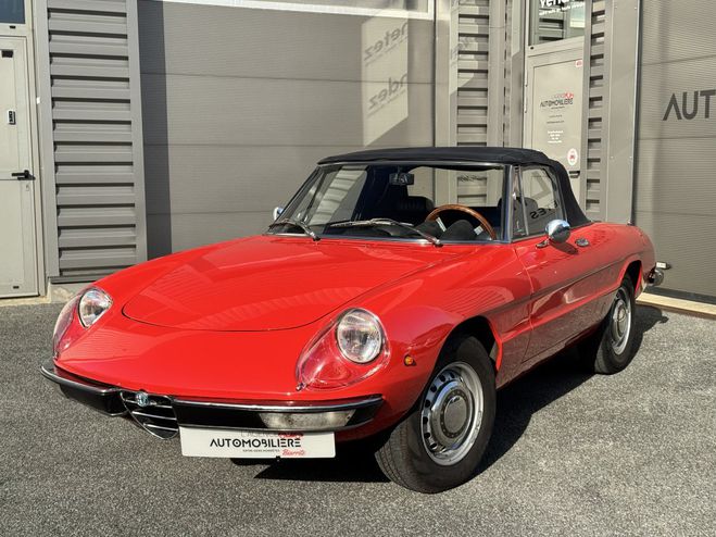 Alfa romeo Spider 1750 VELOCE CODA TRONCA Rouge de 1971