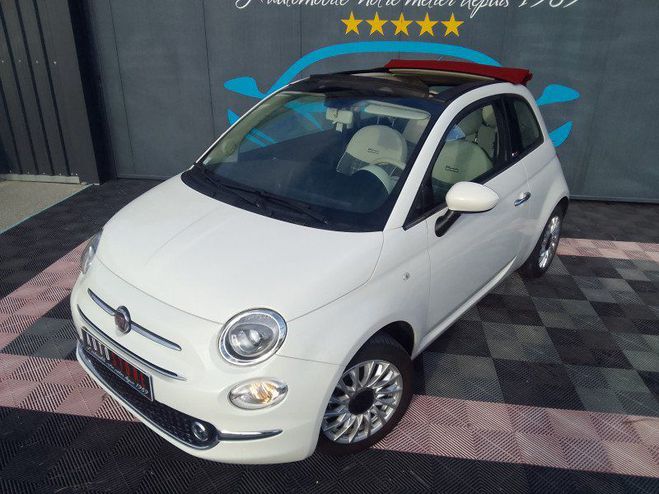 Fiat 500 C 1.2 8V 69CH ECO PACK LOUNGE Bossa Nova White de 2019