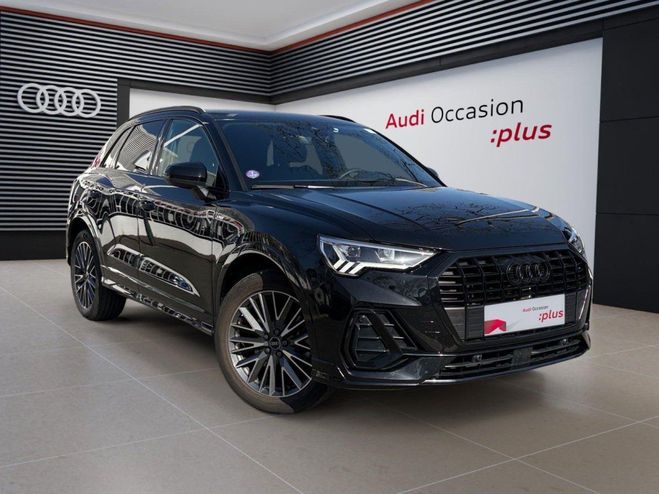 Audi Q3 45 TFSIe 245 ch S tronic 6 S line Noir de 2022