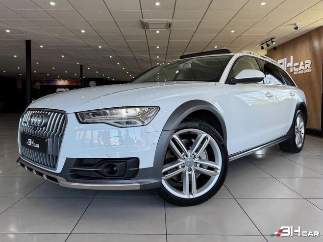 Cliquer pour voir la photo suivante Audi A6 Allroad 3.0 TDI 320 CH AVUS QUATTRO CAM360 GARAN Blanc de 2015