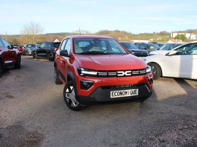 Cliquer pour voir la photo suivante Dacia Spring III CONFORT ELECT GRAND ÉCRAN MÉDIA USB Orange Sanguine de 2024