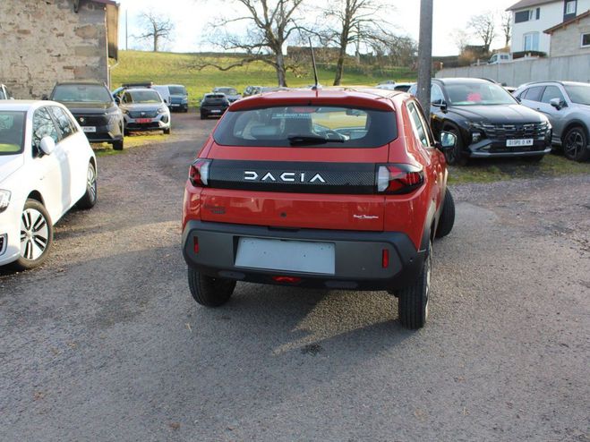 Dacia Spring III CONFORT ELECT GRAND �CRAN M�DIA USB  Orange Sanguine de 2024