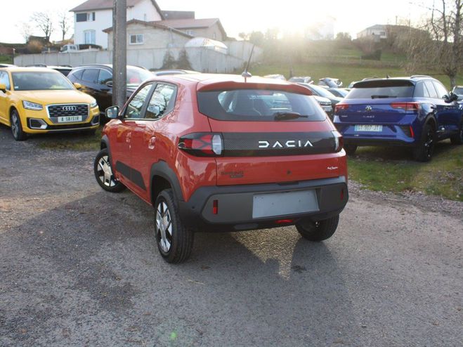 Dacia Spring III CONFORT ELECT GRAND �CRAN M�DIA USB  Orange Sanguine de 2024