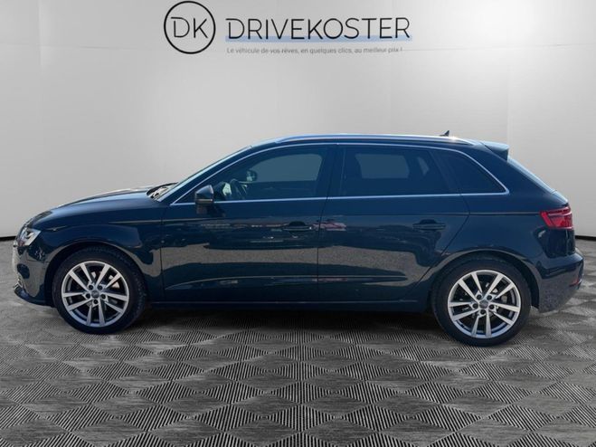 Audi A3 Sportback 1.0 TFSI -115 8V Design luxe BLEU de 2017