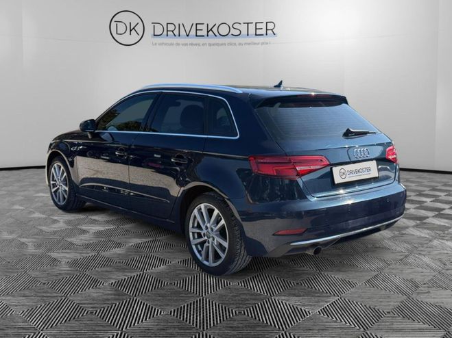 Audi A3 Sportback 1.0 TFSI -115 8V Design luxe BLEU de 2017