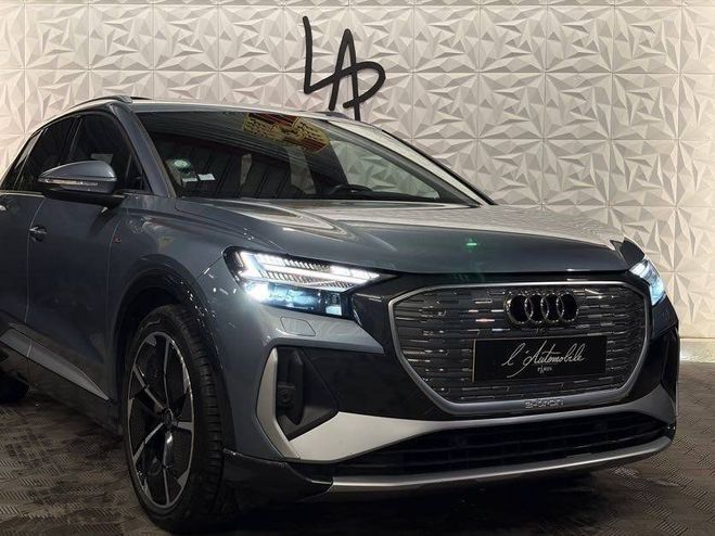Audi Q4 E-Tron 40 204ch S line BLEU de 2021
