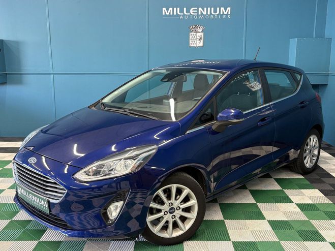 Cliquer pour voir la photo suivante Ford Fiesta 1.5 TDCI 85CH STOP&START TITANIUM Bleu F de 2018