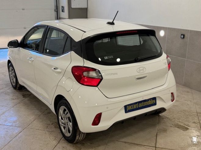 Hyundai I10 essence 1.0i 63cv INTUITIVE 5000kms Gara BLANC de 2023