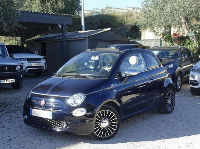 Fiat 500 C 0.9 8v TwinAir 85ch S&S Riva Dualogic BLEU FONCE de 2017